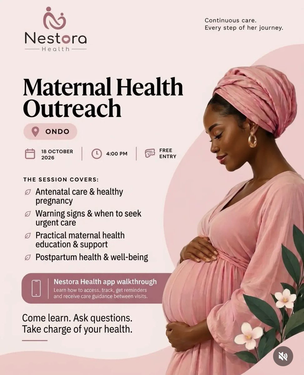 Nestora_Health's tweet photo. One key lesson from the @iDICEStartup programme and my mentor’s feedback: don’t just collect data from mothers. Listen to them, learn from their experiences, and use their feedback to shape your product. @iDICE_Nigeria https://t.co/CNoIyuIJKf