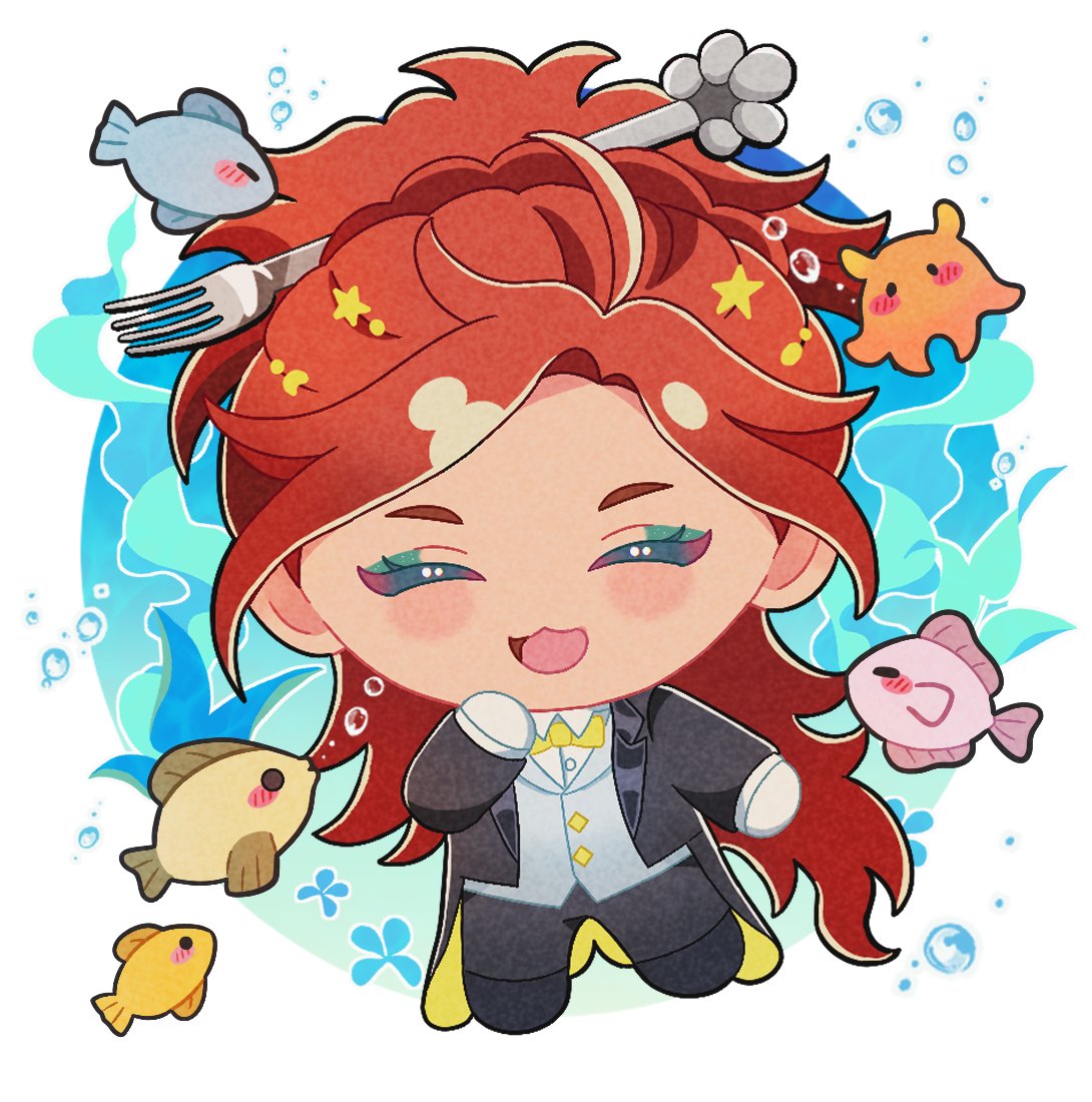Eto_Zatta's tweet photo. 三連休もうすぐ終わりますが久々にタグ失礼致します🙇

ぬい好きのマイペース更新絵描きです
♠最推し、🫧も好きです

♥、♻️どちらも巡回して気になった方お迎えします！
#twst絵描きさんと繋がりたい https://t.co/FommlSjv9V