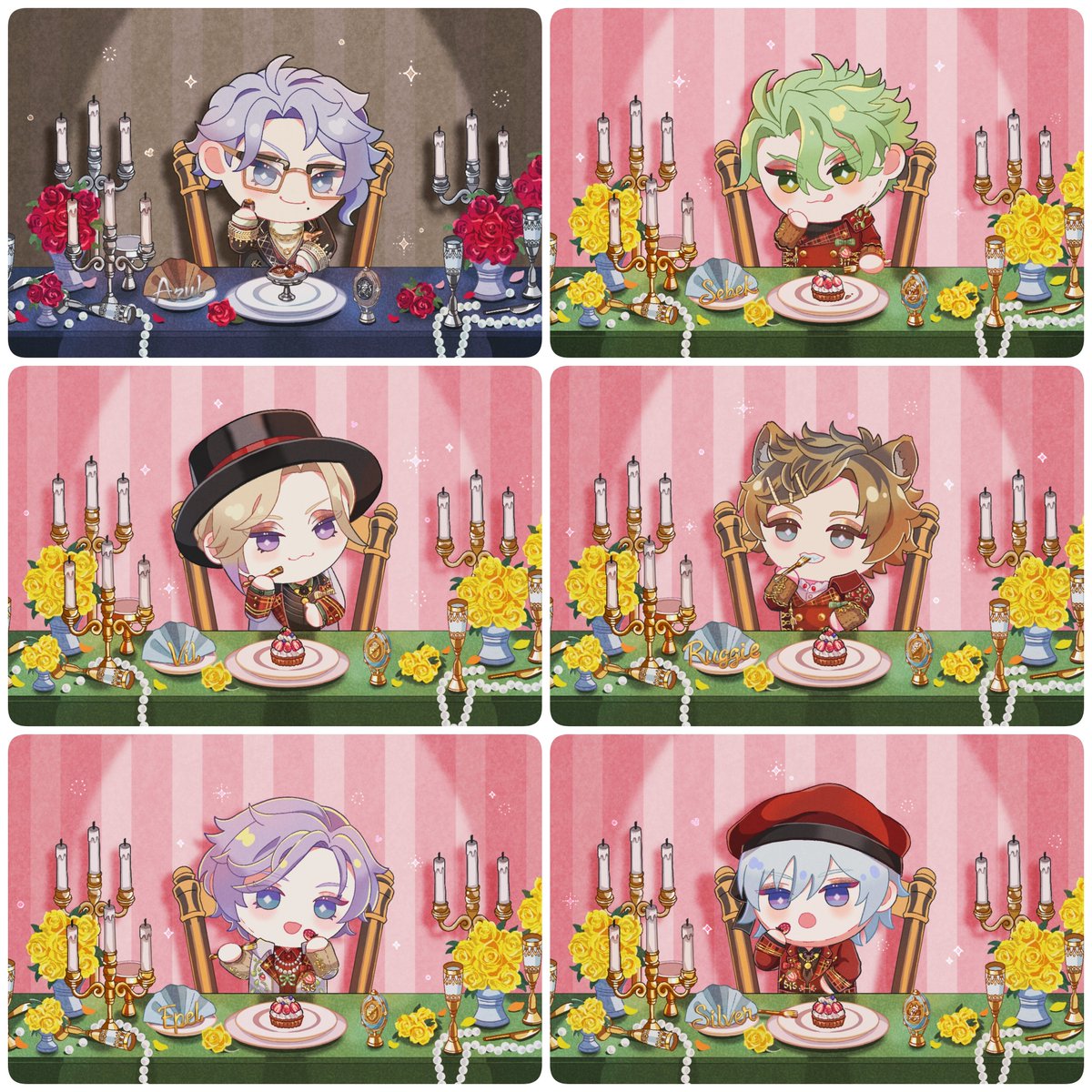 Eto_Zatta's tweet photo. 三連休もうすぐ終わりますが久々にタグ失礼致します🙇

ぬい好きのマイペース更新絵描きです
♠最推し、🫧も好きです

♥、♻️どちらも巡回して気になった方お迎えします！
#twst絵描きさんと繋がりたい https://t.co/FommlSjv9V