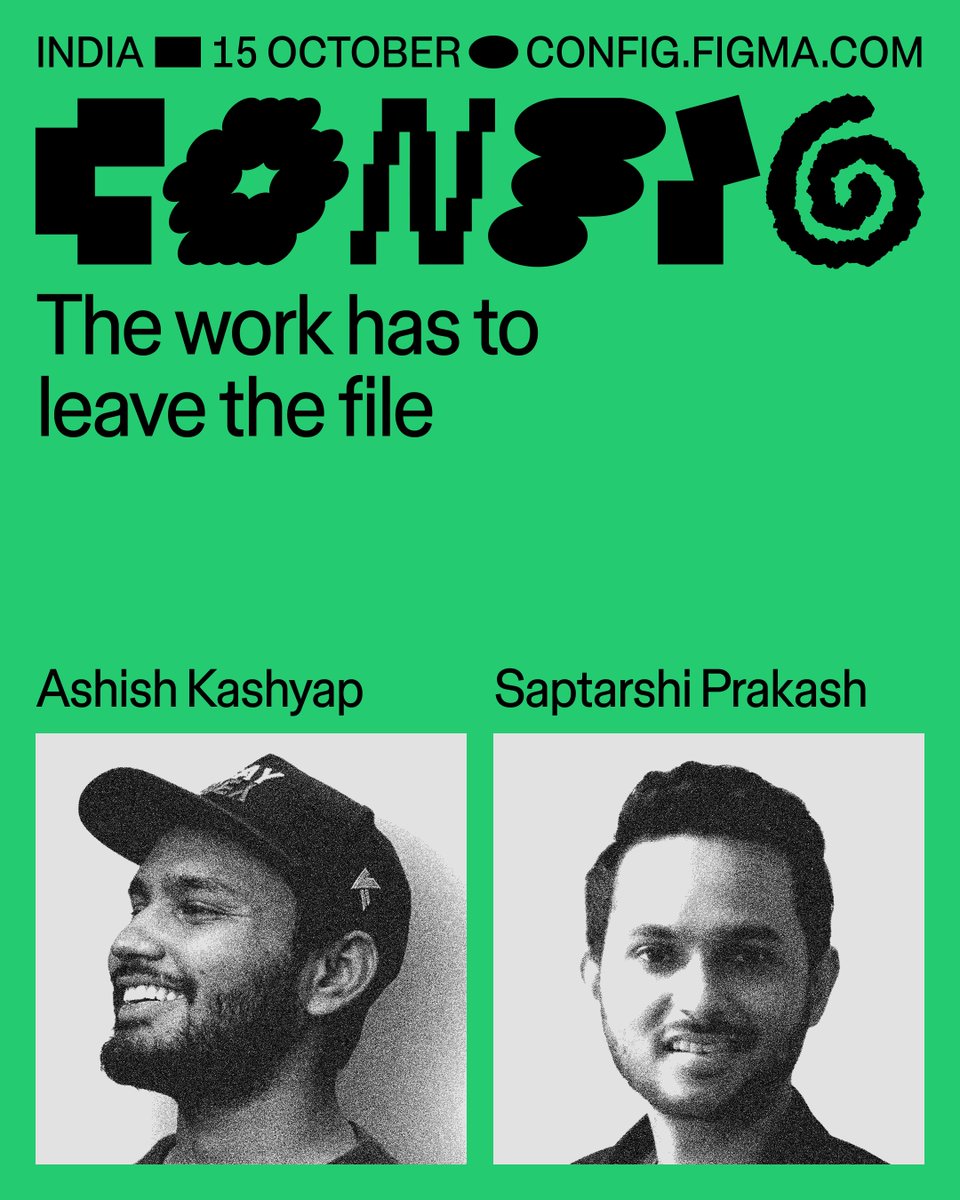 Ash_uxi's tweet photo. super excited to share that i'll be speaking at @figma  config india on october 15!

will be joining @saptarshipr to talk about building pikaicons, everything i learned along the way, and how sharing my work on the internet opened up opportunities i never imagined.

see you there!