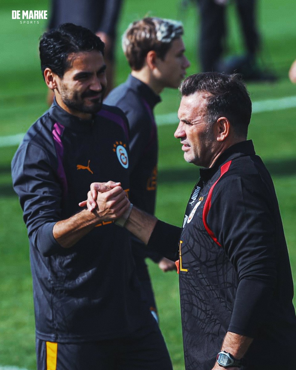 demarkesports's tweet photo. İlkay Gündoğan 🤝 Okan Buruk https://t.co/yLBlcKScDQ