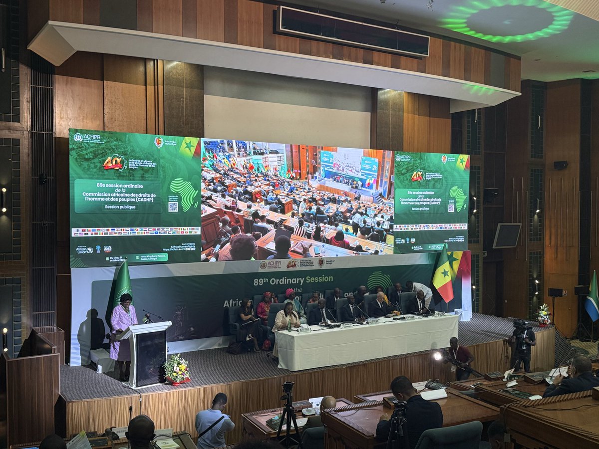 CollFemSn's tweet photo. Dakar est la capitale des droits humains avec la 89e session de la commission africaine des droits de l’homme et des peuples. @achpr_cadhp https://t.co/npQKpkd0sO