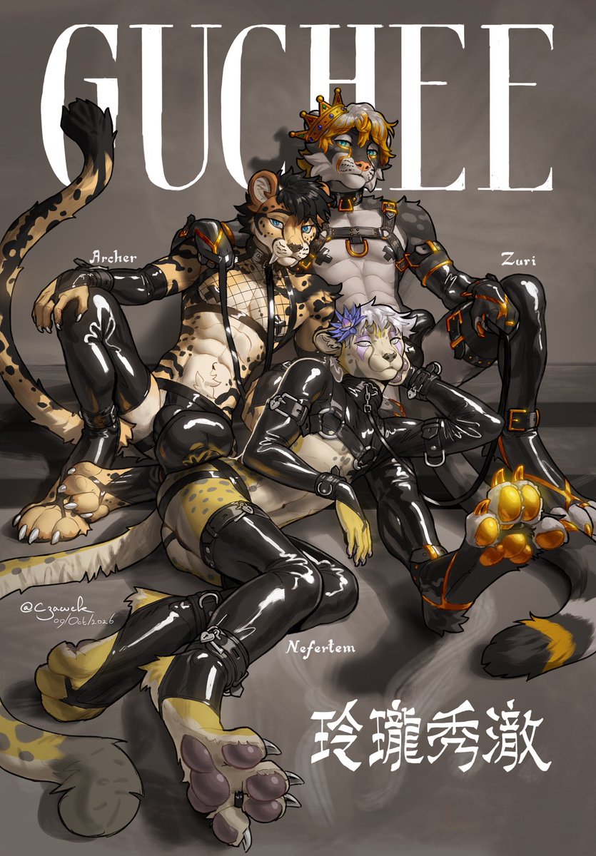 Zep_Archer's tweet photo. GuChee Gang

Art by @czawek 

Ft: @ZuriTheChee &amp; @IvanOfi6 https://t.co/6IsQcp9Ylv