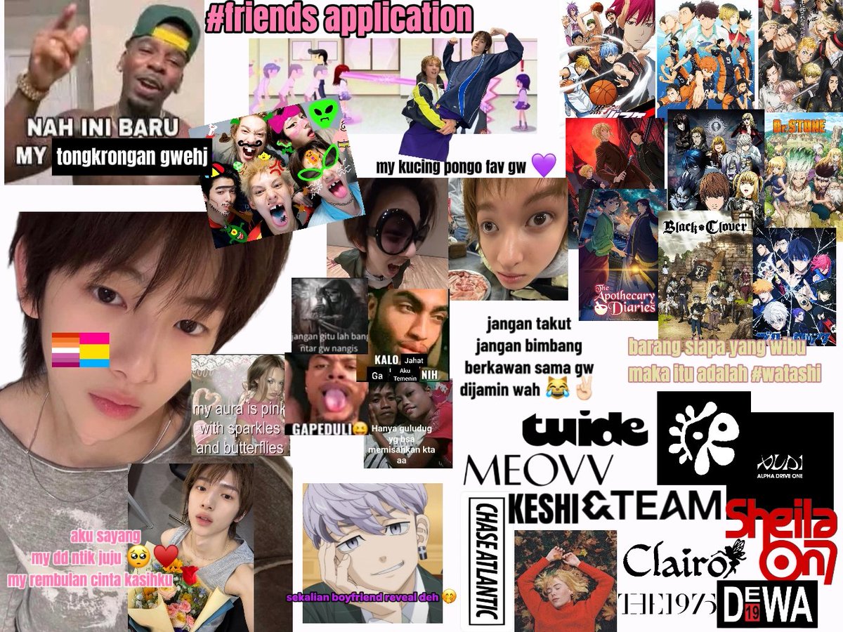 juhoonsastra's tweet photo. HaloOoo #cortismania aku [ @juhoonsastra ] ingin mencari temen-timun baruuu :3 boleh dibaca friends application dan rentry ku yh 😆 aku pembaik &amp; #a6 dijamin hobah :P do not follow first ya ^_^✌🏻

[ https://t.co/6UoZ4iehbE ] https://t.co/L7r6LpV9Qv