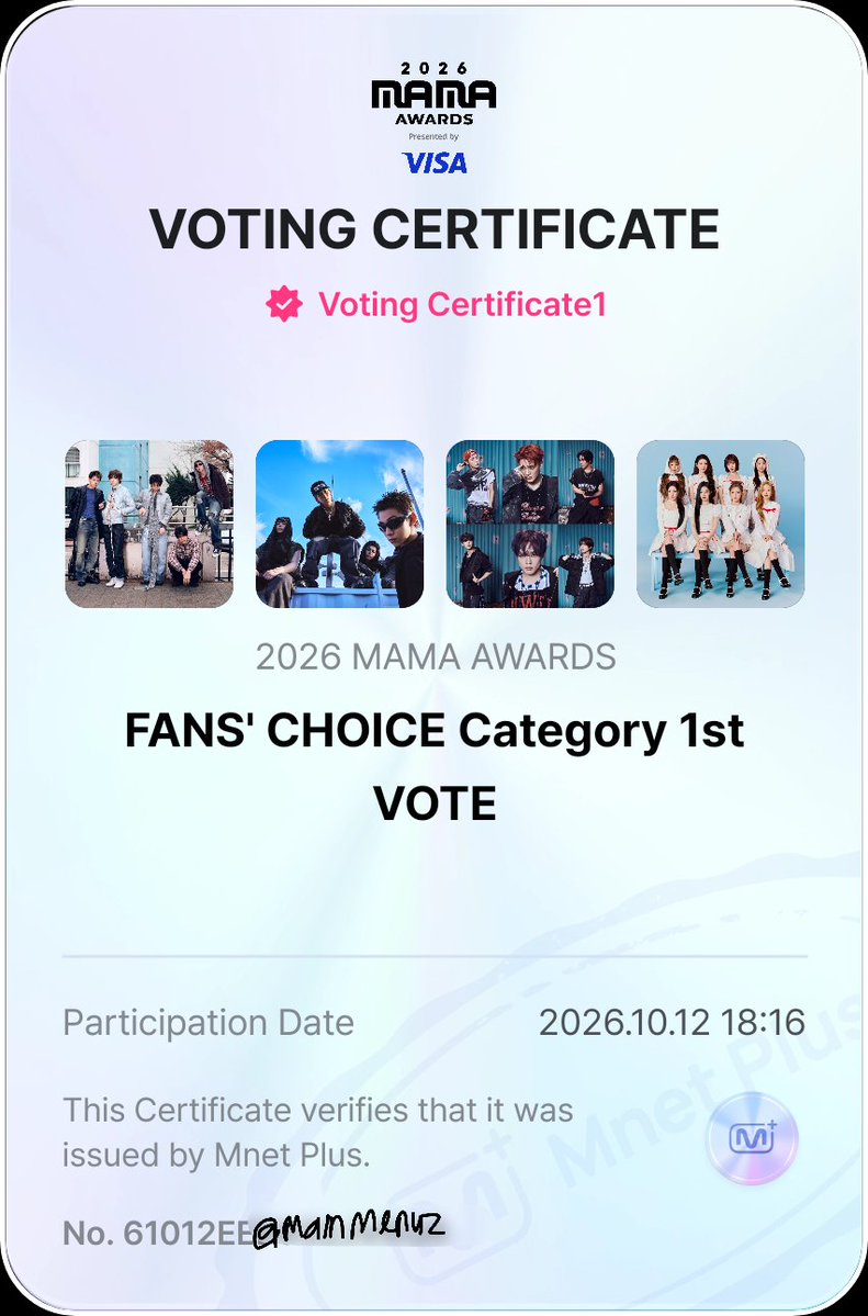 mainmenuz's tweet photo. @H2HVOTINGTEAM @forsupportDREAM @4shoteam @CORTISVIETNAM 2

I vote #Hearts2Hearts for Fans’ Choice Female at #2026MAMAVOTE https://t.co/xSPX70vxKy