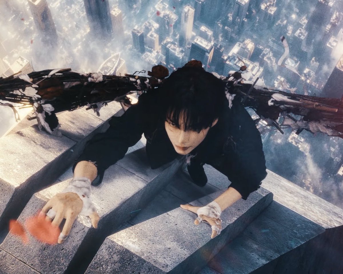 sunrender's tweet photo. only queer artistry could bring you this ever so ambiguously religious, apocalyptic gothic horror concept. and god, did he deliver. https://t.co/jEWDHIDuQQ