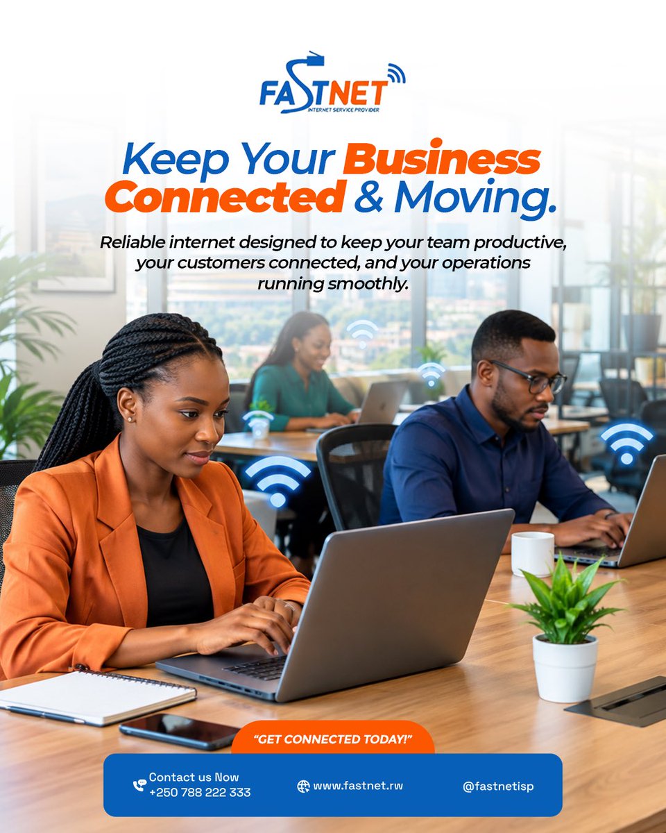 FastnetISP_RW's tweet photo. Stay connected, stay ahead! ๐ With Fastnet, enjoy reliable internet that keeps you connected to what matters most. Work, stream, browse, and connect with ease!
#Fastnet #FastInternet #ReliableConnection #StayConnected #InternetSolutions #DigitalLifestyle #ConnectivityMatters https://t.co/q8s4tepzWe