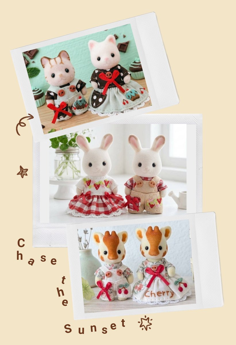 uhcsyn's tweet photo. 赤ちゃんサイズの　
ワンピース＆サロペット
販売��ています🍒
よろしくお願いいたします🩷

〈メルカリ〉
https://t.co/grGiOOmsSE

〈メルカリをご利用じゃない方〉

Yahooフリマ､楽天ラクマで
お取引をする事も可能です！
お気軽にDM下さい☺

#シルバニアファミリー
#sylvanianfamilies https://t.co/lYbGyFfLX7