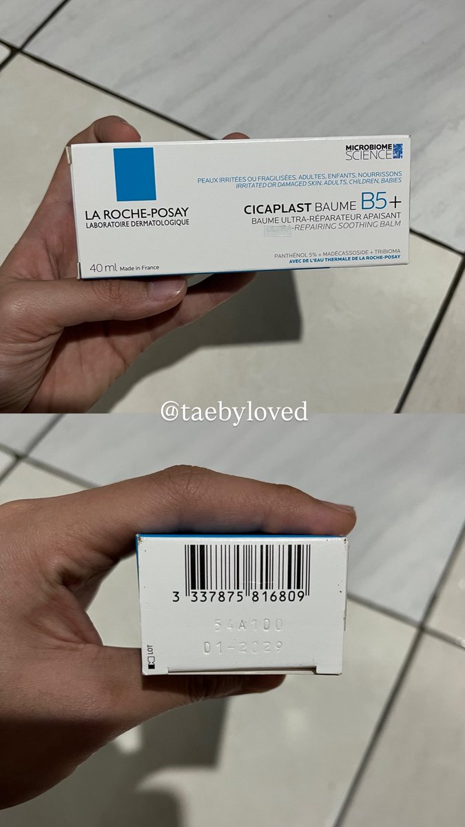 taebyloved's tweet photo. wts lrp new masih segel exp 2029, dijual karena bu🥲 https://t.co/STfkxdxNyZ