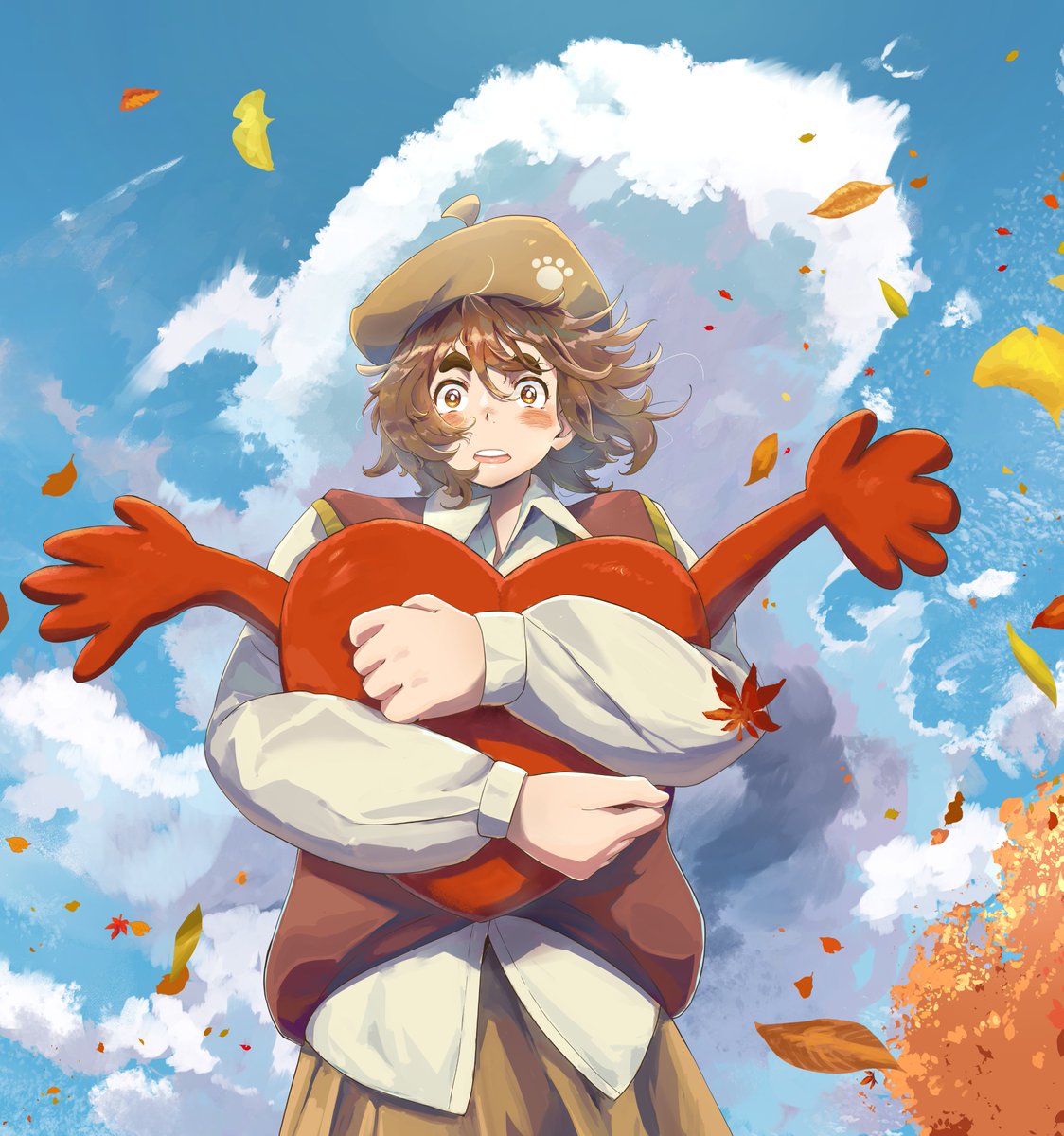 creatrail's tweet photo. 秋まゆ！✨🍁 https://t.co/jQ0GIxNUJ7