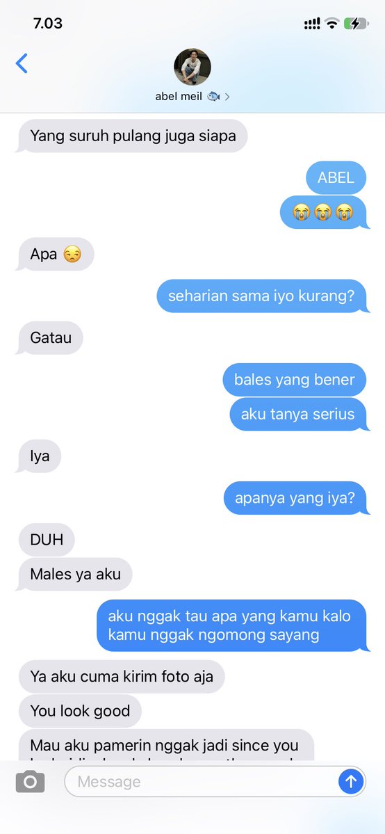 deanmothism's tweet photo. #williamest one tweet local au ☆
📍w as malio — e as abel #iyobel 
someone is clingy after a date 😋 https://t.co/jXS2VGx9kS