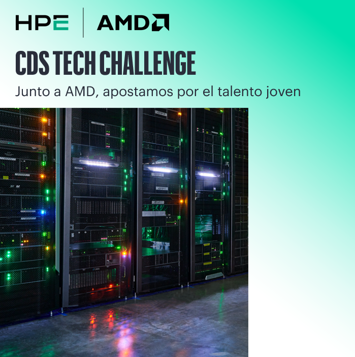 HPE_Espana's tweet photo. Este año, el #TechChallenge, la iniciativa de HPE entregada por @HPECDS_ES, cuenta con @AMD como partner tecnológico. De esta manera, reforzamos nuestro compromiso por acercar la innovación y las tecnologías más avanzadas a las nuevas generaciones.
Junto a AMD y también, con la colaboración de HPE Education Services, apostamos por conectar estudiantes de cuatro países diferentes, con el conocimiento, la experiencia y las competencias que demanda el sector tecnológico.
El talento del futuro se impulsa con tecnología, colaboración y nuevas oportunidades.
Forma tu equipo e inscríbete: https://t.co/jOIN39T9MG