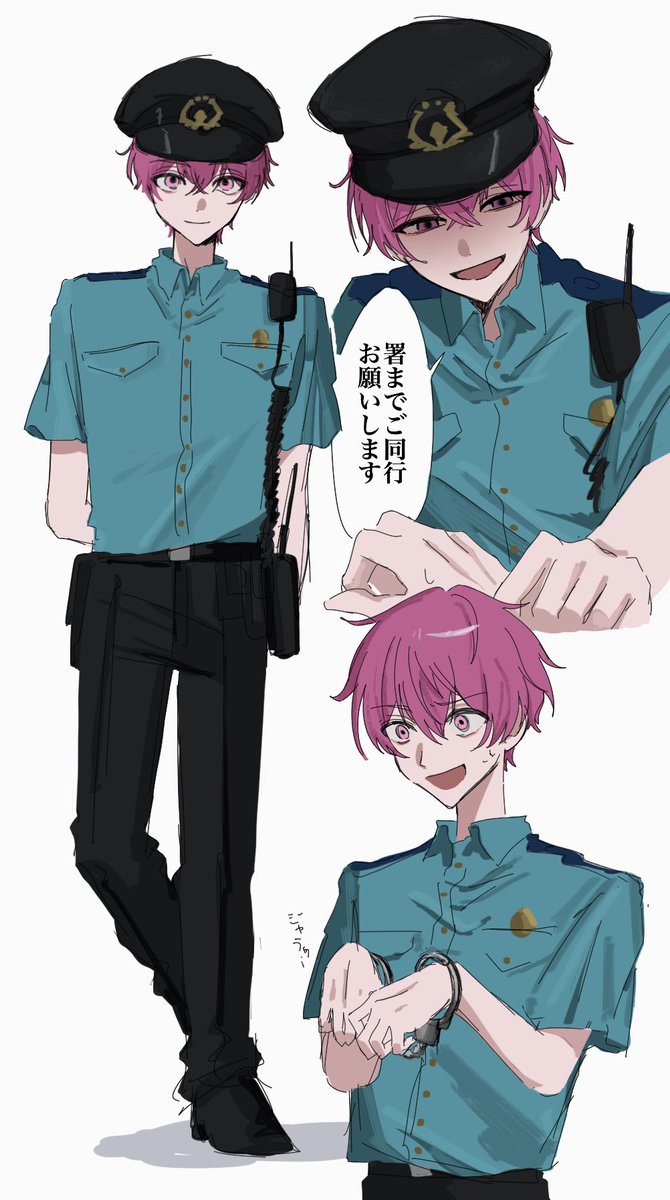 Yugeee_y's tweet photo. 👮‍♀️に変装 https://t.co/tYyAmCWHkf