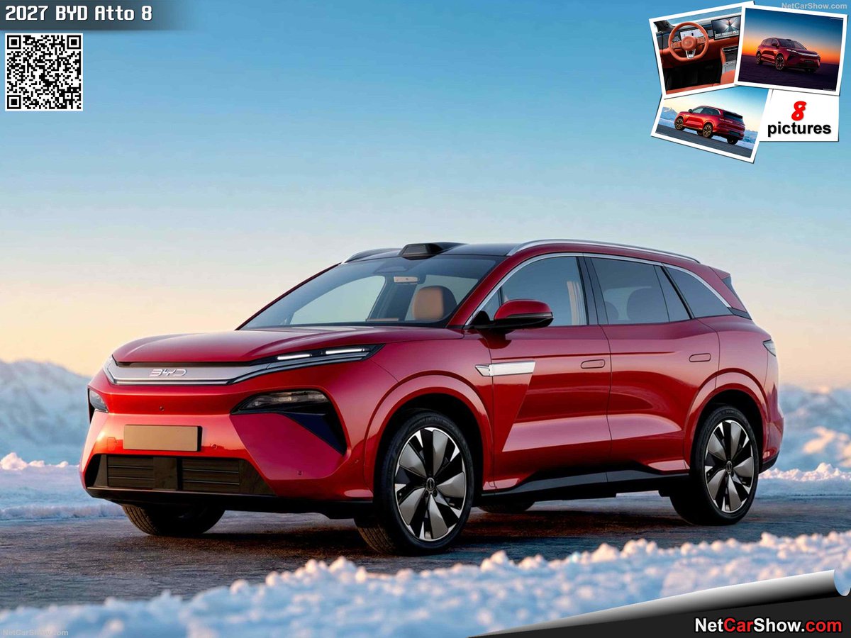 NetCarShow's tweet photo. 2027 #BYD Atto 8
https://t.co/Ya1UJjjNeB https://t.co/Q4B17IaKFo