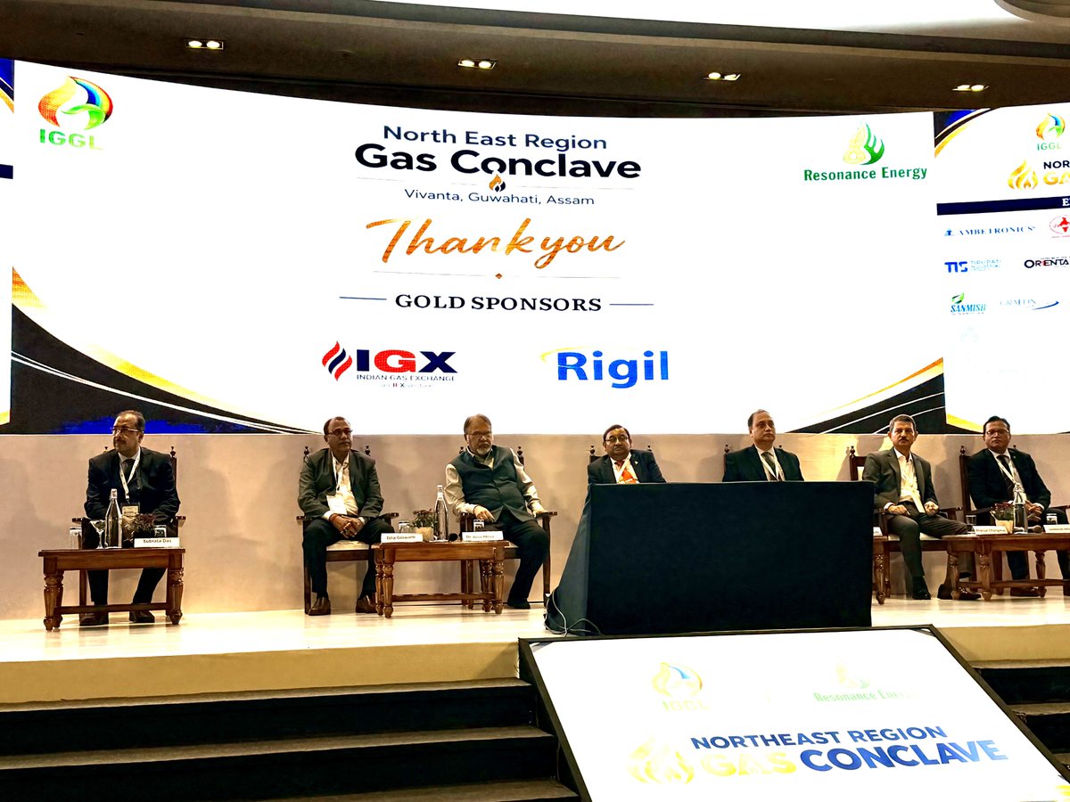 BCPLOfficial's tweet photo. BCPL participated in the Northeast Region Gas Conclave 2026,held on 09th October at Taj Vivanta, Guwahati. Shri Pranjal Changmai,MD BCPL attended the event addressed the gathering as an eminent speaker during the inaugural session sharing perspectives on the development of NER. https://t.co/lYraw4blhe