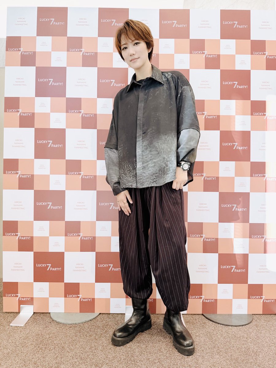 hiroki773staff's tweet photo. #七海ひろき ファンミーティング
"LUCKY 7 PARTY!"
ご来場いただいた皆様、配信をご視聴いただいた皆様、7周年を一緒にお祝いしていただきありがとうございました！

８年目からの航海🚢もどうぞよろしくお願いします。 https://t.co/OB2xEnS8ol