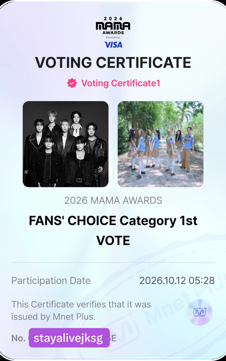 stayalivejksg's tweet photo. SE ANIMAN A DEJAR SU CERTIFICADO DE VOTACIÓN? 😝 LA PRIORIDAD ES ÚNICAMENTE BTS OJO AHI ‼️

https://t.co/egx6Q2a0GU https://t.co/gu6nl3wyjX
