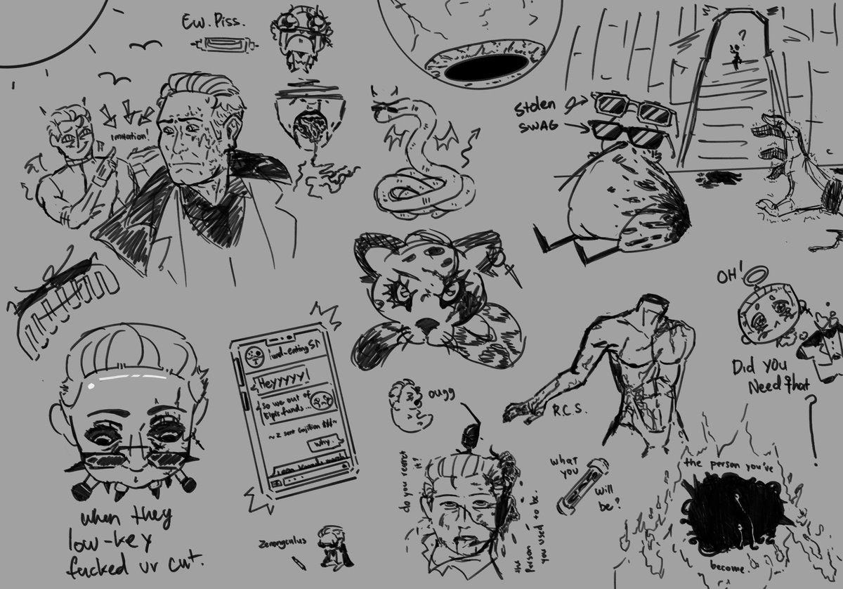 KiwiQ22's tweet photo. Zeno and bert full spread https://t.co/YN9i0j8Zi2