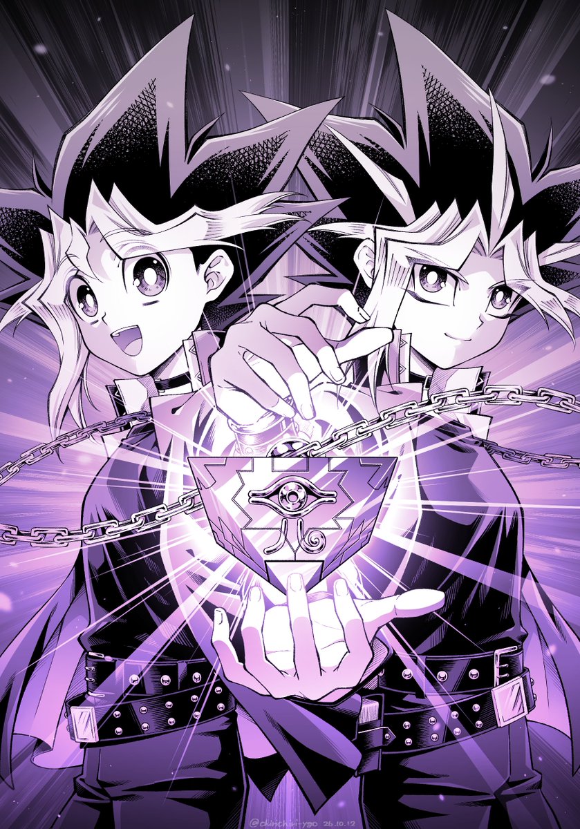 chirichiri_ygo's tweet photo. 二心同体。 https://t.co/EPMmXorArY
