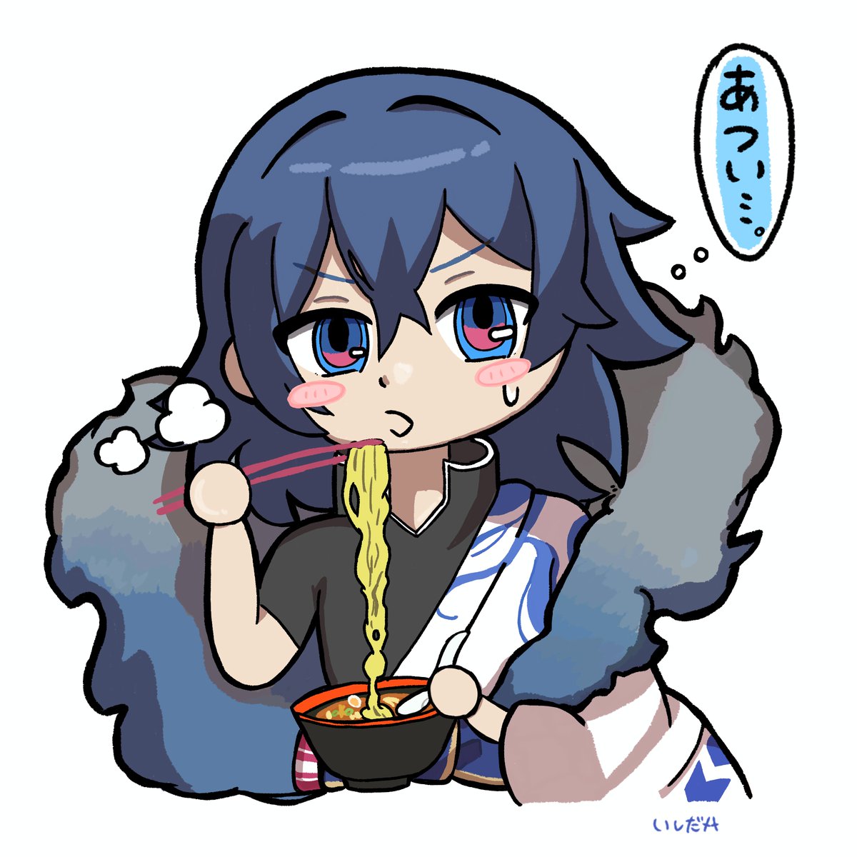 ryuuchan066's tweet photo. 🍜をいただくカイラ様🐍👑
#妖怪ウォッチFA https://t.co/Q1VXg1STX5