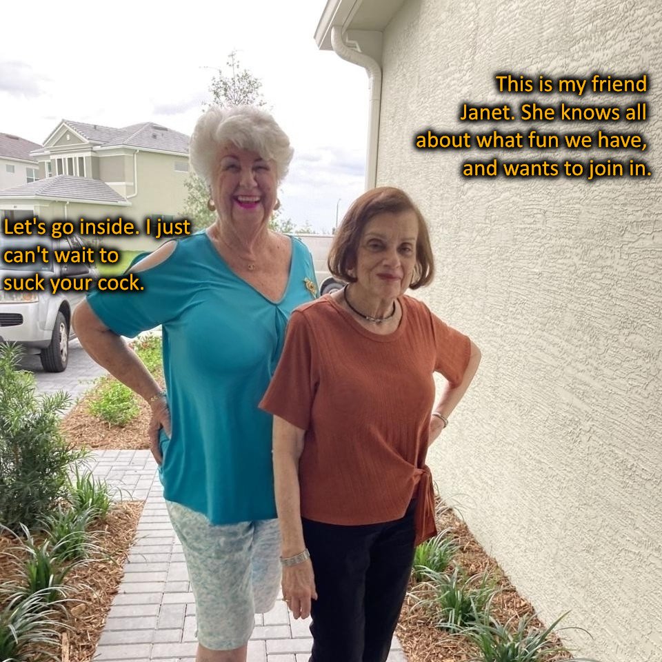 choco_snow72's tweet photo. Well than the more the marrier. #3some #mature #granny #grandma #olderwoman https://t.co/z5H1bWsPiS