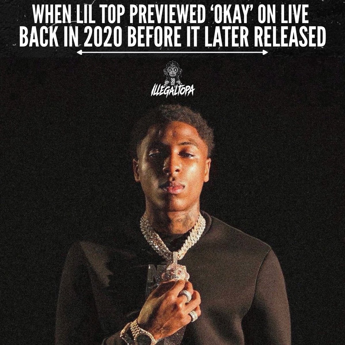 nohelyn's tweet photo. Is ‘Okay’ The Best Song On ‘Still Flexin’ Still Steppin’? 🤔
- #4KT 💚 - #NBAYoungBoy #InstaLive #Snippet #2020
- Follow @IllegalTopa For More 🎬 https://t.co/dagO1LiEAt
