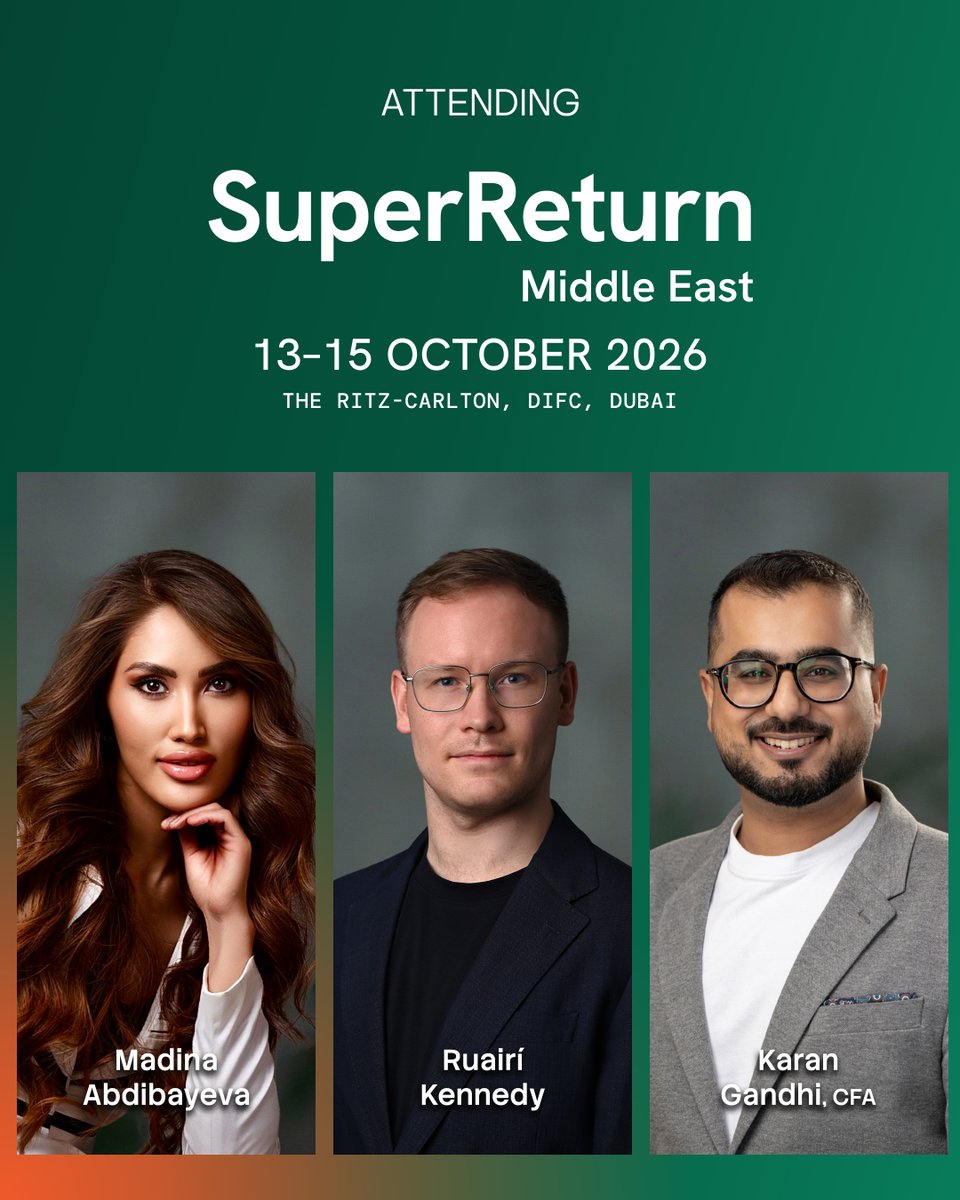 cypher_capital's tweet photo. Three days, countless conversations, and our team is ready for them.

@0xKGOG , Ruairí Kennedy and Madina Abdibayeva will be at @SuperReturn Middle East 2026 this week, connecting with investors, founders and partners shaping the region’s private markets.

13–15 October | The Ritz-Carlton, DIFC, Dubai

If you’re there, look for our team!!