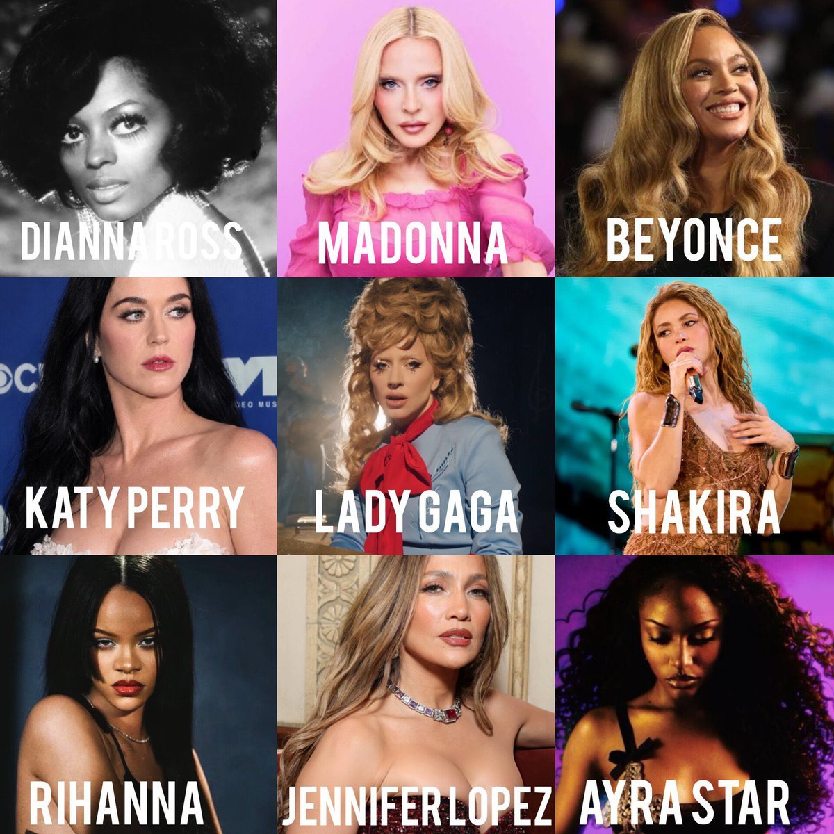 ayrastarrhq's tweet photo. Ayra Starr joins the list of other iconic female pop stars to perform at the NFL Halftime Show. 💜⭐️ https://t.co/NJGe7jcjm2