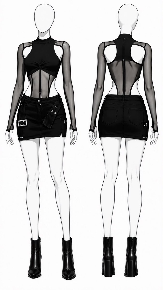 crimsonheirloom's tweet photo. which look are you choosing, the gown or the mini skirt? https://t.co/5ERcHfELA4