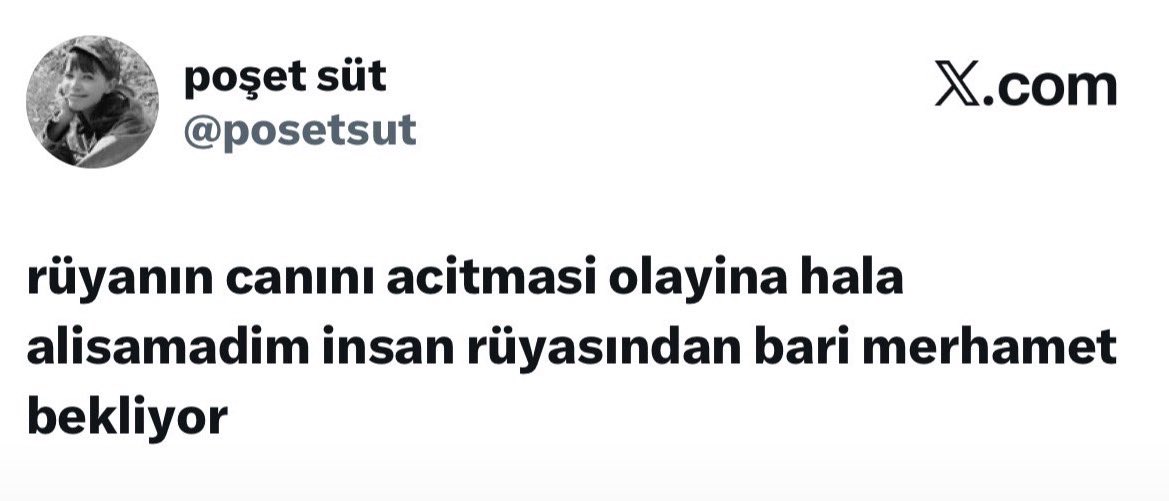 olsunnyyaa's tweet photo. selam

sevdiğimiz tweetler serisi 📍 https://t.co/rM8JK7QHZE