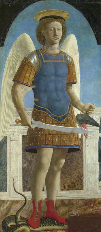 jdmccafferty's tweet photo. 12 Oct 1492: d. Piero della Francesca, artist #otd   
Here is his Saint Michael  (The National Gallery, London) https://t.co/1Rhtr2gYBb