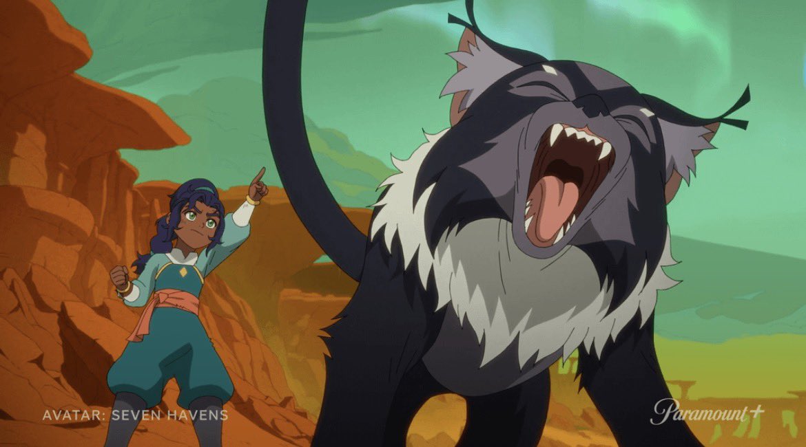 Pascaliitoo's tweet photo. You will all agree that the avatar animal guide fell off, because from Roku dragon fang to Aang Bison Appa to this? https://t.co/mFa7WSRjMr