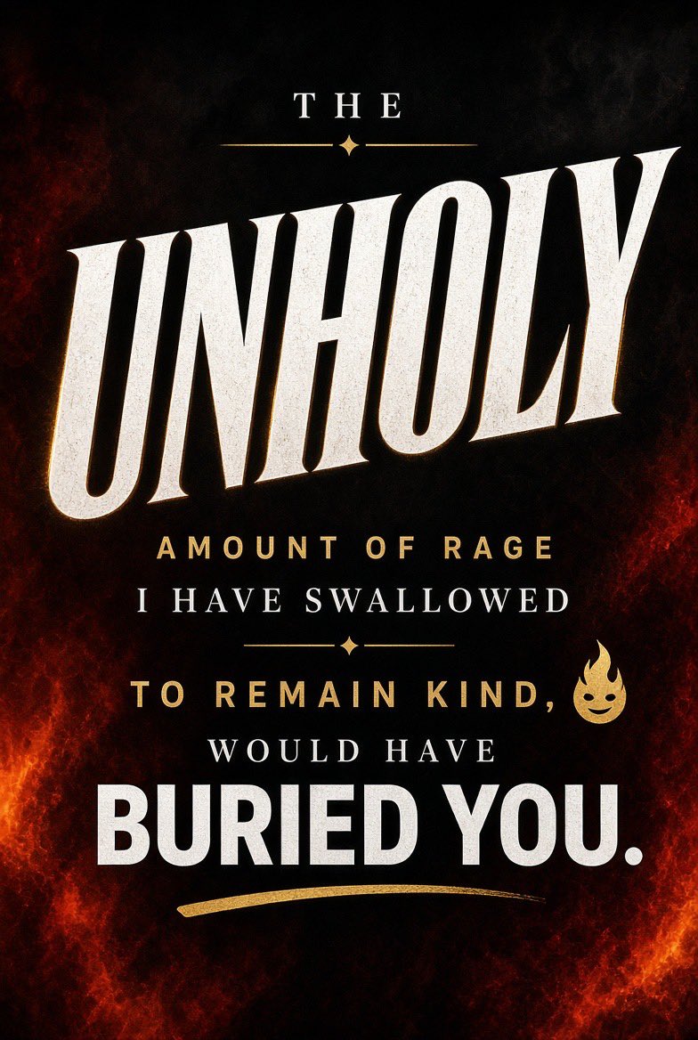 palmerdebra's tweet photo. People mistake kindness for weakness, never seeing the anger, hurt and frustration swallowed to keep the peace.
Not every battle deserves a reaction. Sometimes, staying kind takes more strength than people realise.
#Debraisms #InnerStrength #ChooseKindness #ProtectYourPeace https://t.co/4AjSNux12l