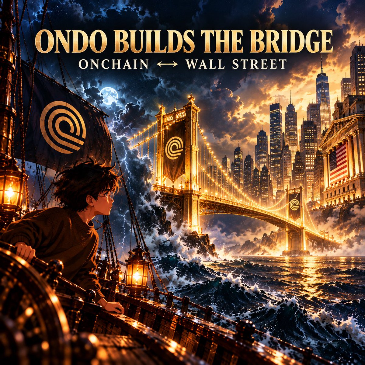 WilliusKidd's tweet photo. 🤝🚨 WALL STREET IS MOVING ONCHAIN. AND ethereum:0xfaba6f8e4a5e8ab82f62fe7c39859fa577269be3 IS BUILDING THE BRIDGE. 🏦🌊📈

BLACKROCK. J.P. MORGAN. MASTERCARD. FRANKLIN TEMPLETON.

These aren’t just names on a roadmap.

Look at what’s ALREADY happening. 👀👇

🏦 BLACKROCK — Developed 3 investment portfolio strategies for Ondo.

💰 FRANKLIN TEMPLETON — Partnered with Ondo to bring 5 ETFs onchain.

🌍 J.P. MORGAN + MASTERCARD — Completed a tokenized Treasury transaction with Ondo and Ripple.

📈 ONDO STOCKS — Already passed $26 BILLION in cumulative trading volume.

💎 $1 BILLION+ in tokenized stocks and ETFs on the platform.

And the opportunity is enormous.

Imagine buying NVIDIA, Apple, Tesla or an entire investment portfolio directly from your crypto wallet.

No traditional stock exchange account needed for eligible users.

WALL STREET’S PRODUCTS. BLOCKCHAIN’S FREEDOM.

And $ONDO is building the infrastructure connecting both worlds.

WHAT HAPPENS WHEN THE NEXT TRILLIONS OF DOLLARS MOVE ONCHAIN? 🚀