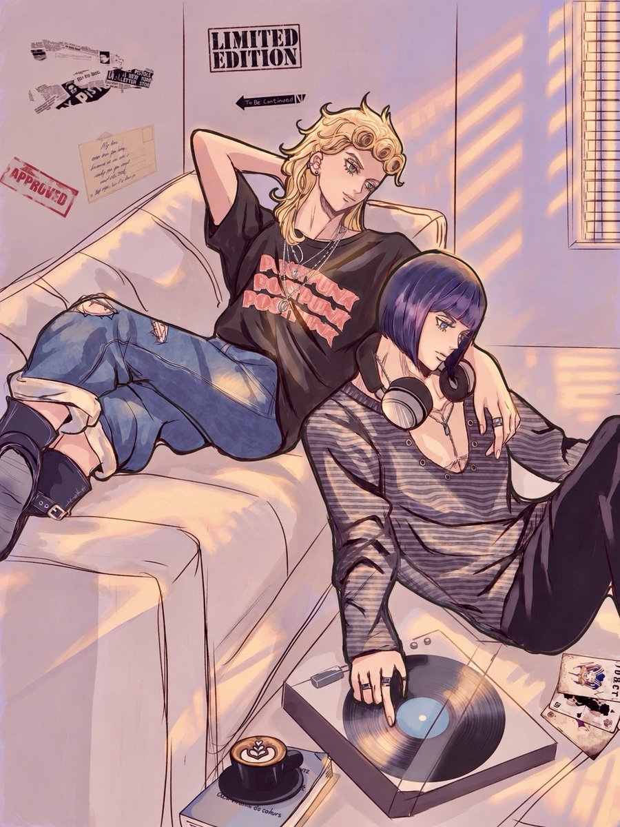 jimikook0910's tweet photo. これも出来上がったんでした

現パロ🐞🤐

 #jojo
 #jjba https://t.co/HkOHukmveX
