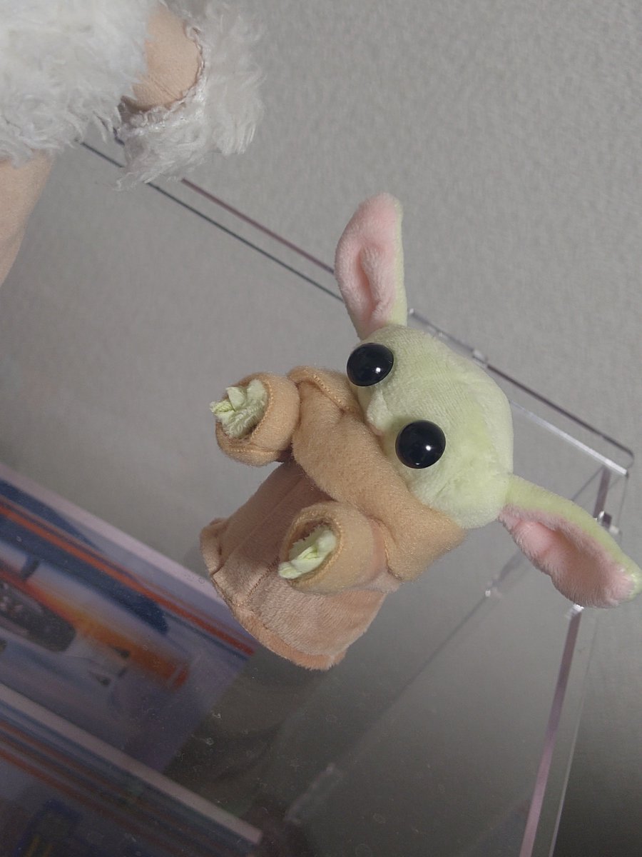 kmnk_pp's tweet photo. グローグーぬいぐるみ第二弾。
今回は手が動かせるようにした。
ポケットサイズよ〜
おめめ修正しようか悩み中 https://t.co/TAiPEtu7I6