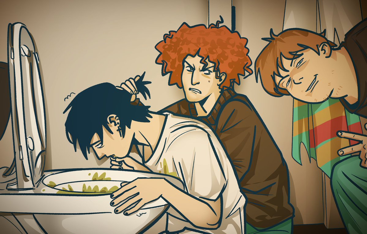 esterbagi's tweet photo. that one friend who be vomiting #SOUTHPARK https://t.co/WAK0dwmjO2