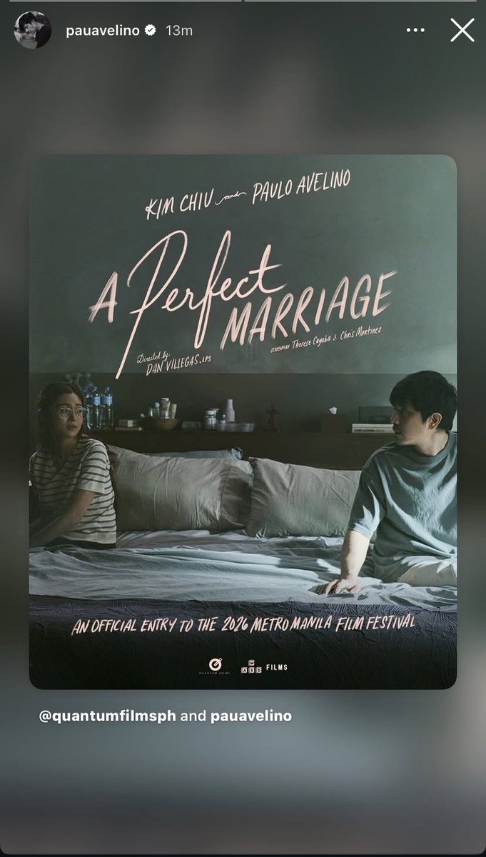simply_izay's tweet photo. Ang saya ng aming parents,..

A PERFECT MARRIAGE FOR MMFF

APM TEASER POSTER REVEAL

#APerfectMarriageMMFF
#QuantumFilms
#WASDFilms
#KimChiu #PauloAvelino https://t.co/KklBrd1DYj