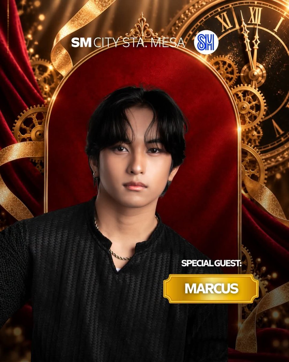 MarcusGlobal_'s tweet photo. Radiants! Come see Marcus at SM City Sta. Mesa's Moments of Wonders: Christmas Tree Lighting! 😍✨️

📅 October 24, 2026 | 6:00 PM
📍 Open Parking B, SM City Sta. Mesa

#MARCUS #MarcusRayden
#MomentsOfWonders #SMCityStaMesa #ChristmasTreeLighting #GalaToTheMax https://t.co/jdFPti0n2V