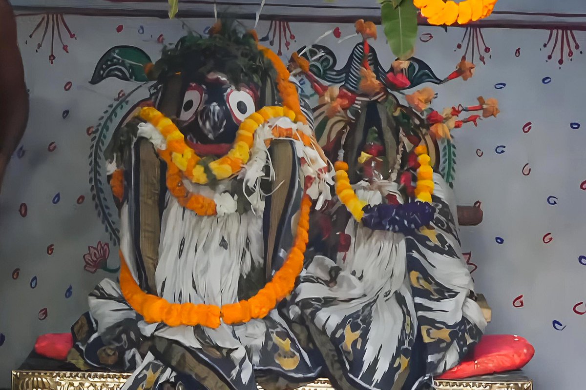 shree_mandira's tweet photo. ଶାକ୍ତ ଗୁଣ୍ଡିଚାର ଦ୍ବିତୀୟ ଦିବସରେ ନାରାୟଣୀ ମନ୍ଦିରରୁ ଶ୍ରୀ ଦୁର୍ଗାମାଧବଙ୍କ ଦିବ୍ୟ ଦର୍ଶନ ।

On the 2nd  day of Shakta Gundicha, divine darshan of Shri DurgaMadhaba from Narayani Temple.

#DurgaMadhabaUpasana
#ShaktaGundicha 
#GuptaGundicha
#DurgaPuja2025 https://t.co/KuKaG0LlNK