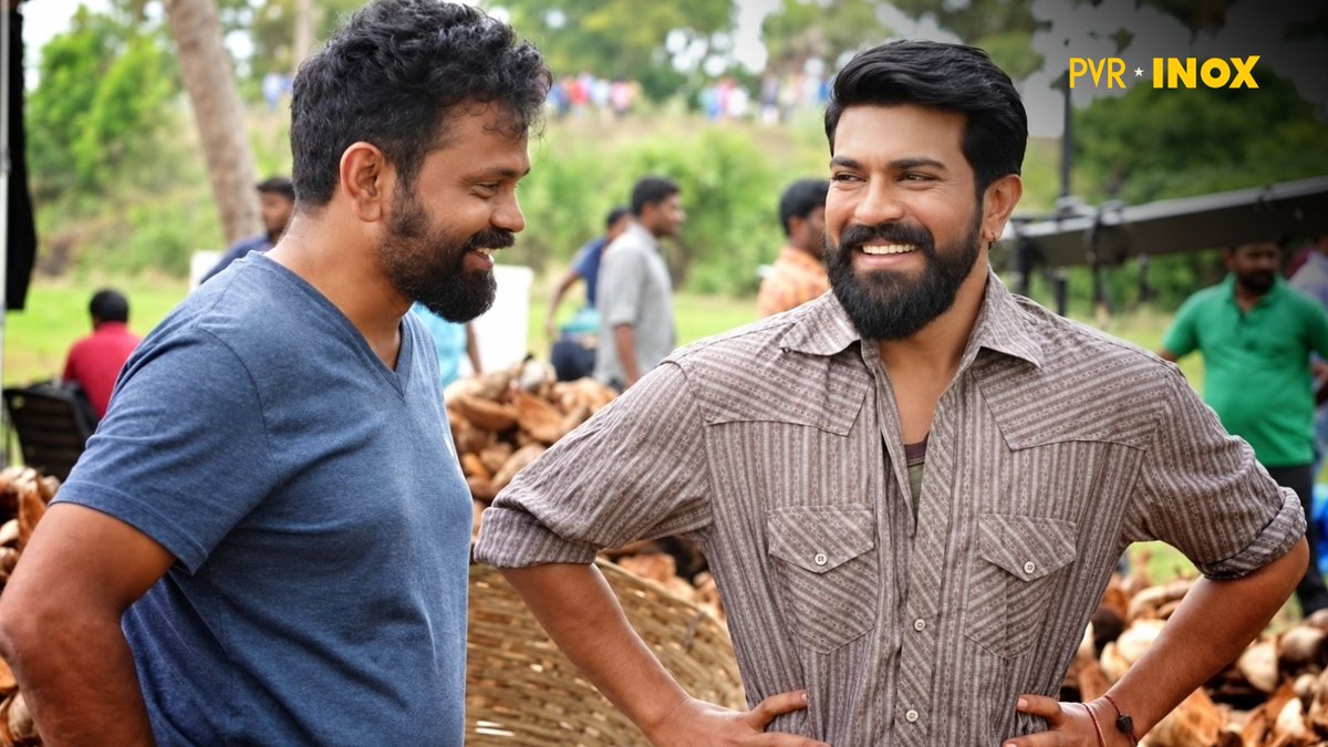 _PVRCinemas's tweet photo. Which actor-director duo's comeback would be the biggest big screen experience you wouldn't want to miss?

We'll go first: #RamCharan and #Sukumar in #RC17 https://t.co/h1A8nrsHVB