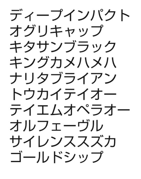 esamakibabaa's tweet photo. 【🐎大大大大大急募🐎】
た〜すけてぇぇ
コネッコが2匹追加なんですが午年やから馬の名前と命名してきたが競馬を知らないワシには限界がきた。
そこで！お馬ちゃんに詳しい方！！！！
日本の有名競走馬の名前を教えてくらさい( ߹ω߹ )
下記のお馬さ…猫さんはすでに命名してます🐴 https://t.co/XRdsykTAfN