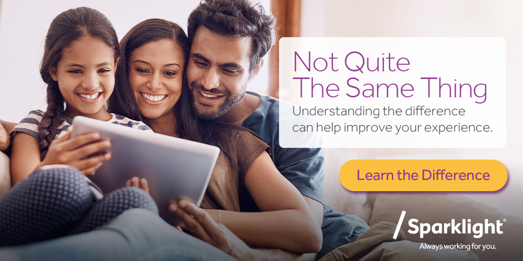sparklightcares's tweet photo. Router placement, walls and connected devices can all affect the speed your devices receive. Learn the difference between Wi Fi speed and internet speed, plus easy ways to improve your connection. Learn more: https://t.co/zHycYWvoyO #TechTip #WiFiTips #HomeInternet #Sparklight https://t.co/wLWin0olcS