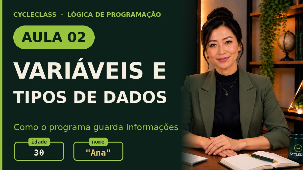 GilmarAlbertod2's tweet photo. 2 + 3 = 5
"2" + "3" = "23" 🤯

Aula 02 da série gratuita de Lógica de Programação do CycleClass: variáveis e os 4 tipos de dados.

▶️ https://t.co/ggmFLA69Vh

#LogicaDeProgramacao #Programacao https://t.co/76y8olQTK9