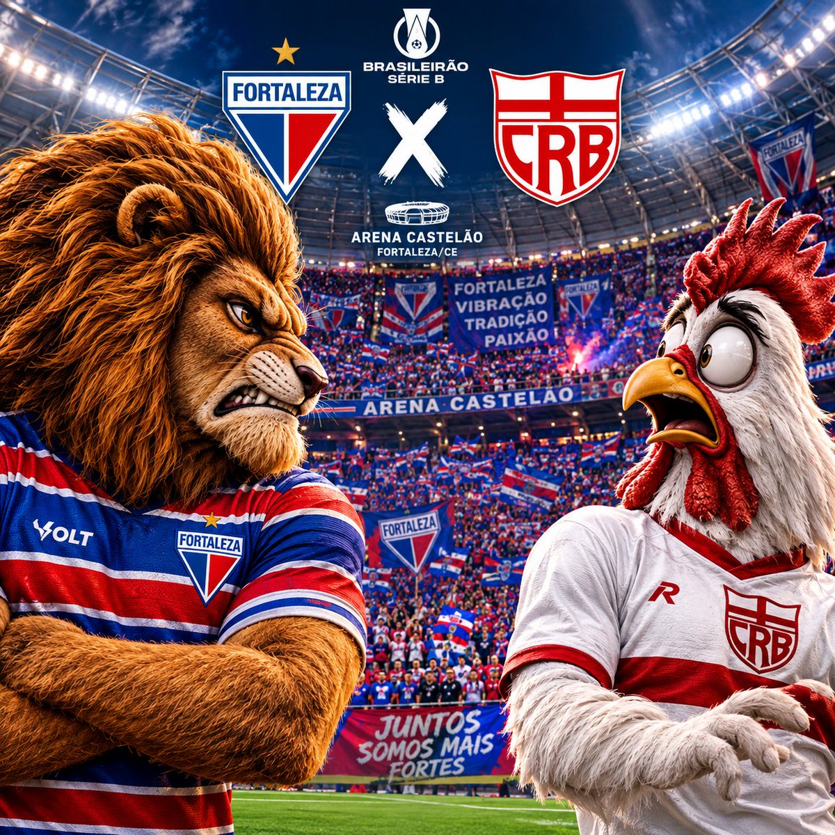 FortalezaNET's tweet photo. 🇳🇱🏆⭐⭐💪🏼MATCH DAY - PRA CIMA FORTALEZA!
Série B
33a rodada (Faltam apenas 6 rodadas)
12.10.26, 16h
Fortaleza x CRB
Arena Castelão

Raça @fortalezaec 

#serieb #FortalezaEC https://t.co/hqrJ6SZ4l3