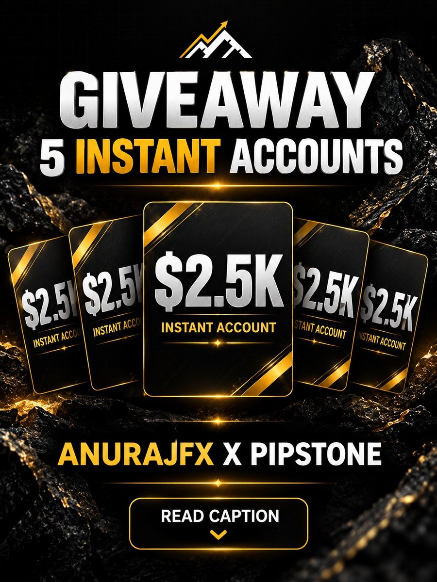 empirialprops's tweet photo. Giveaway of Instant Funded for our Traders🚀

Going to Host Events for 5 x $2.5K Instants🎊

To eligible for that events:

1️⃣Follow @Pipstonecapital @empirialprops @Traders_Ruler 

2️⃣Like>Repost>Tag 2 Friends
3️⃣Join : https://t.co/xue5wiTl4k 

Follow @TheEliteTrader_ @FlakeTrades https://t.co/qMZtsxgiwY