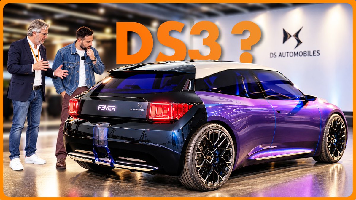 dmeance's tweet photo. LE RETOUR DE LA DS3 ? On a découvert le futur de DS ! https://t.co/rrHHK53nAn via @YouTube @renaudroubaudi @julienrosburger #POA
@ds_automobiles #DSAutomobiles #DS #F3ver #Fever #DSF3ver #DSFever #Citadine #Coupé #Electrique #ConceptCar #Présentation #VoitureElectrique #BEV #EV #VE