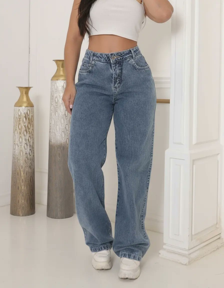achadainternet2's tweet photo. *Calça Jeans Wide Leg Feminina Cintura Alta*

🔥 *R$ 63,90* Pix
💳 12x de: R$ 6,29

🔍 Cole este texto no buscador do Mercado Livre: XE8ZQA-U31Y

🔗 Ou acesse o link:
https://t.co/1S3NAh0XU3

🔻 As MELHORES Promos da internet 👇
https://t.co/WFgcF2Jtlu https://t.co/BpqI7L4Bm2