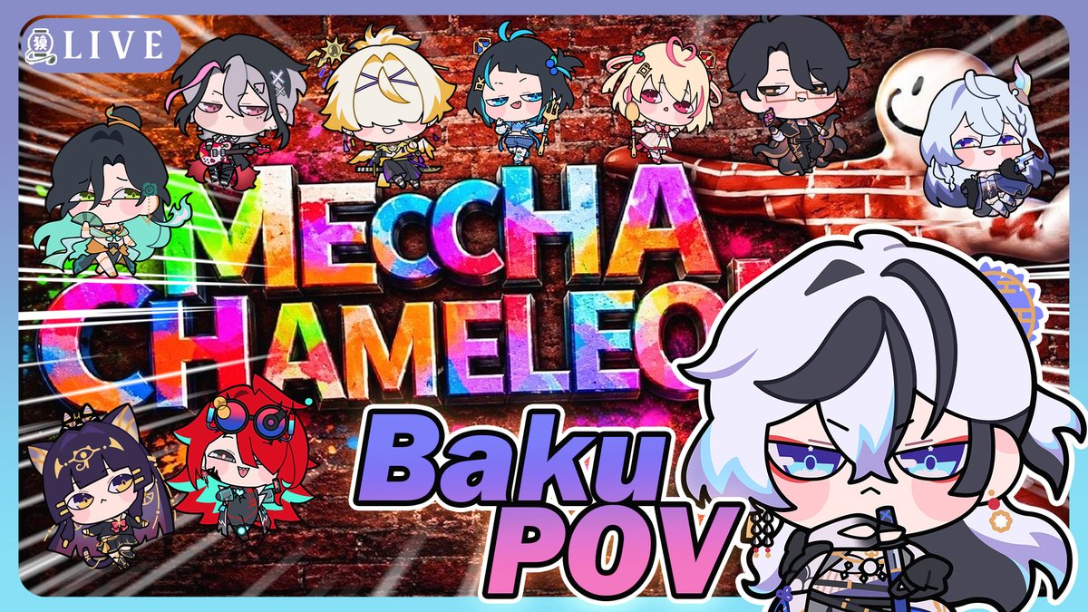 Baku_ARP's tweet photo. 🏮Upcoming Stream Tonight!

【🔴Meccha Chameleon】มหกรรมเพื่อนพ้องซ่อนหายิ่งใหญ่ Countdown #EvaDeathDay『 Baku₍獏⁾ POV feat.ARP 』
 
📅 Mon, OCT 12, 2026
⏰ 19:00 (ICT)
✦Waiting Room https://t.co/V6qBuRIOZ5

#BakuDream แด่เธอ #ผู้ฝันใฝ่ https://t.co/oFIXdS8ZRg