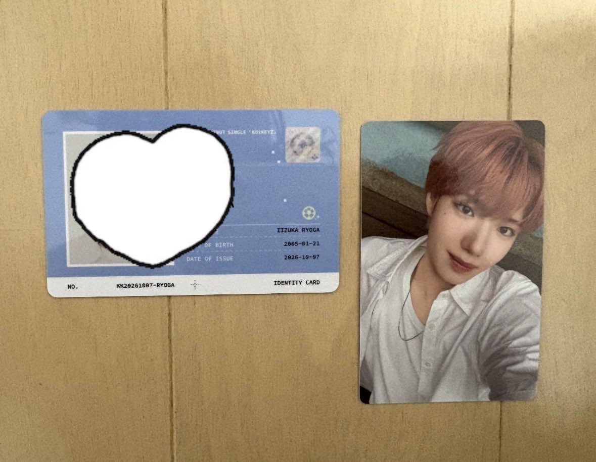 Shizu79626883's tweet photo. 【交換】
KO1KEYZ photodiary ver.韓国版 韓国盤 KR

譲 
トレカ (セルカ) :矢田

求
同種 濱田

郵送または都内手渡しでの交換希望です！

検索から歓迎です！🔍

お気軽にご連絡ください🍎 https://t.co/4GgdGGm7kW